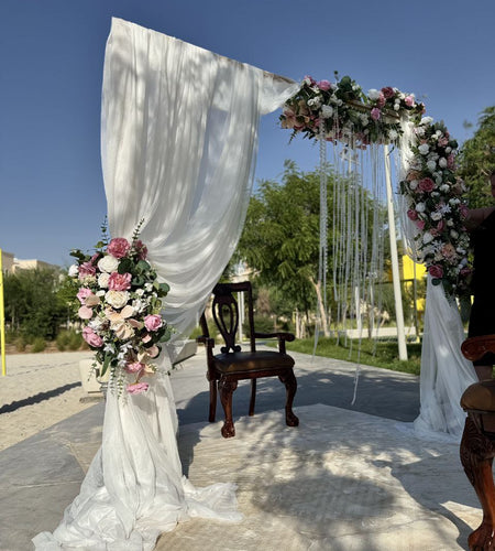 Wedding arch for Nikah