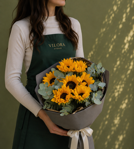 7 sunflowers