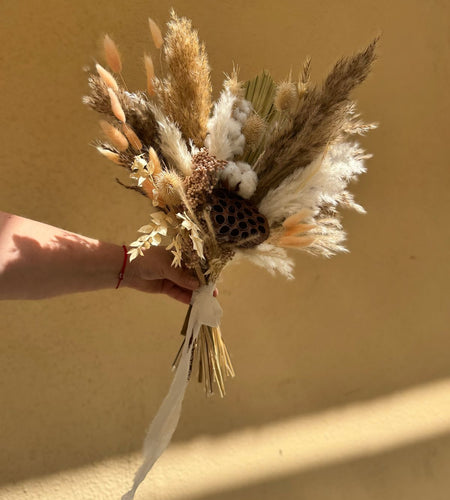 Boho Bridal Bouquet / باقة زفاف بوهو