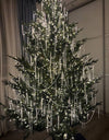 New Year's decoration of an artificial spruce tree (220 cm) / عيد الميلاد
