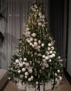 New Year's decoration of an artificial spruce tree (220 cm) / عيد الميلاد