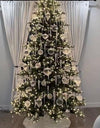 New Year's decoration of an artificial spruce tree (220 cm) / عيد الميلاد