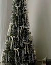 New Year's decoration of an artificial spruce tree (220 cm) / عيد الميلاد