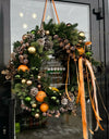 Handmade New Year's wreath (50/55cm) / عيد الميلاد