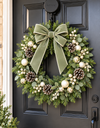 Handmade New Year's wreath (50/55cm) / عيد الميلاد