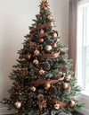 New Year's decorations with fresh tree(from...)