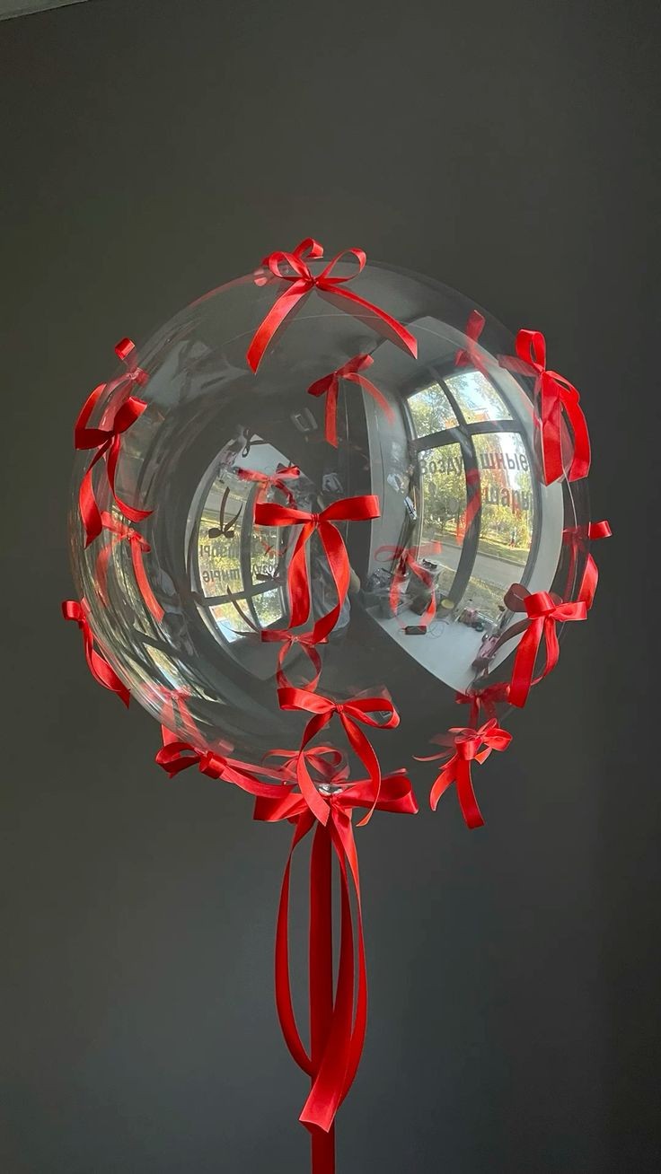 Ballons with bows 9