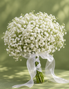 White Gypsophila Bouquet باقة الجيبسوفيلا البيضاء