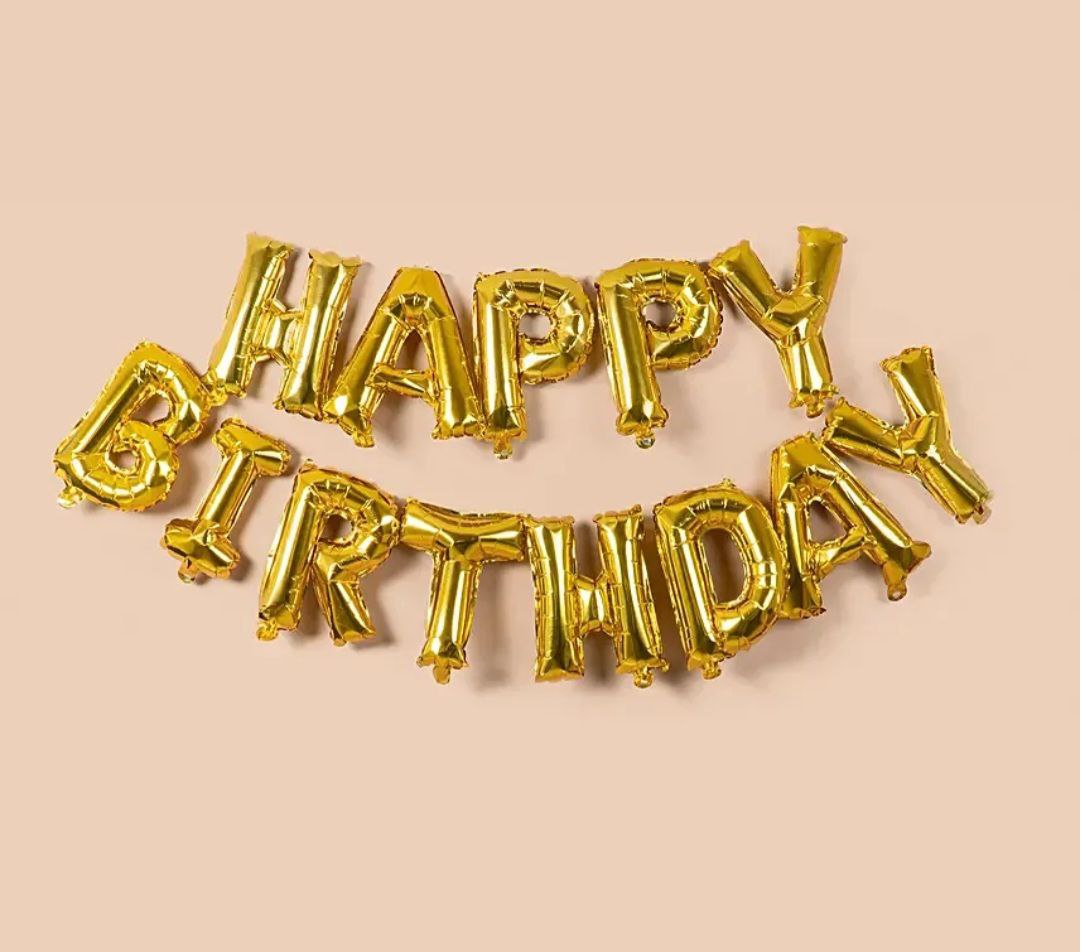 Happy birthday set/any color