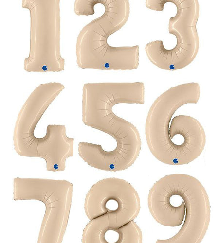 Ballons numbers (60sm)