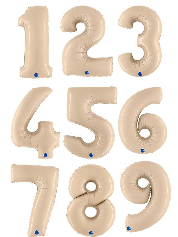 Ballons numbers (60sm)