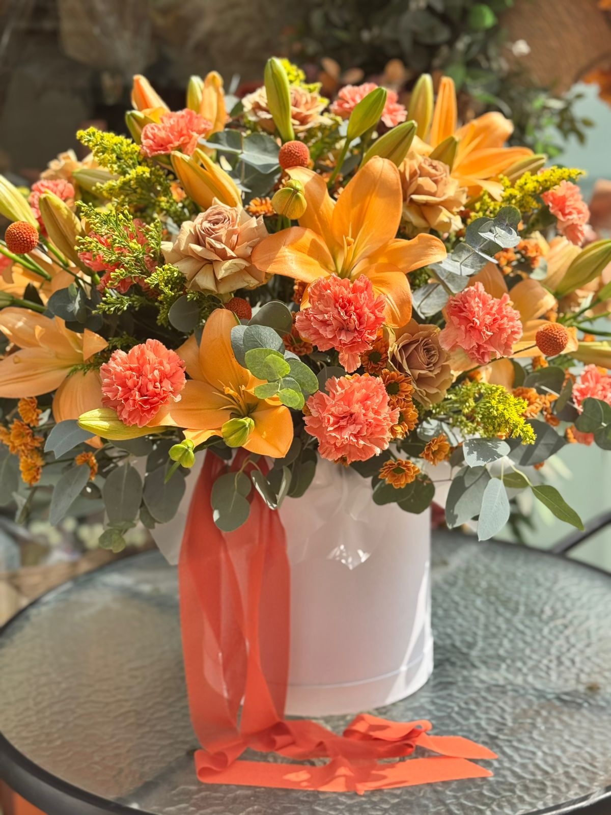 Orange box/صندوق برتقالي