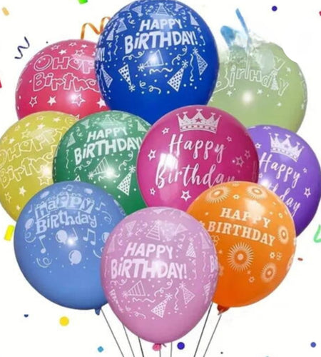 Ballons Happybirthday (1pis) any color