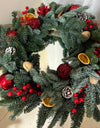 New Year's wreath (45 cm)