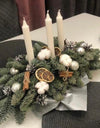 Christmas table decor