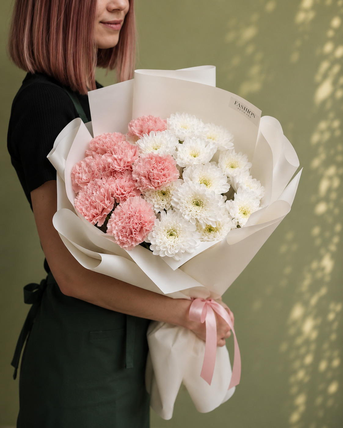 Dianthus and chrysanthemum mix