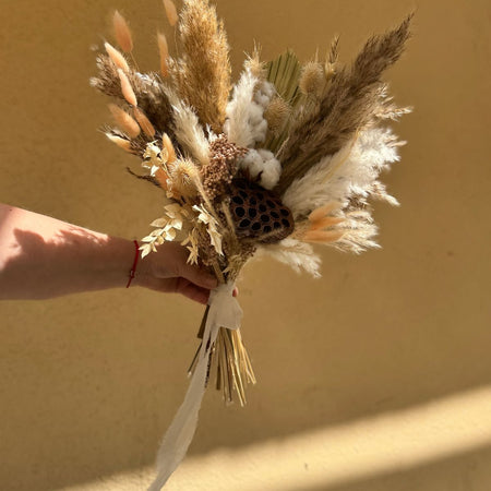 Boho Bridal Bouquet / باقة زفاف بوهو