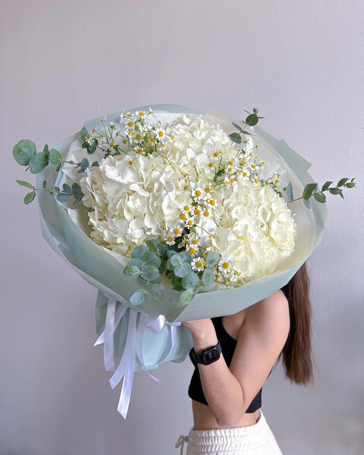 Hudrangea bouquet / باقة من الزهور