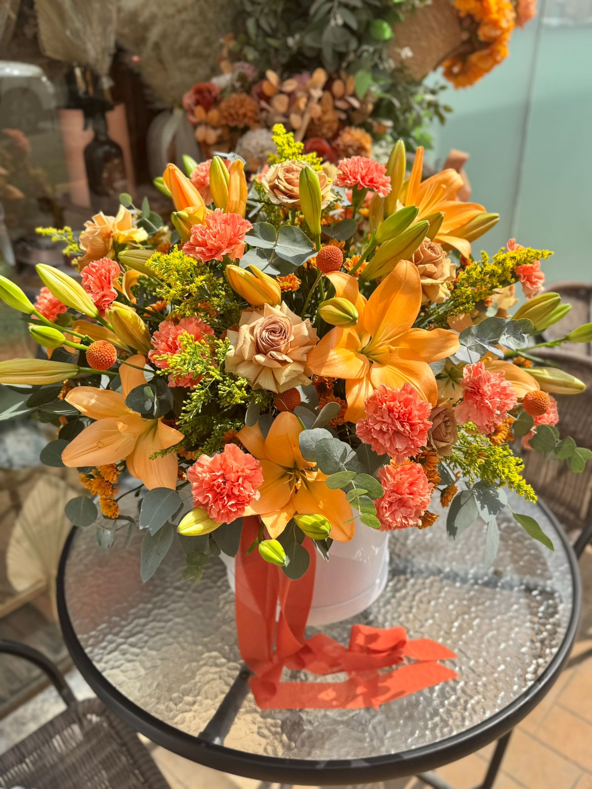 Orange box/صندوق برتقالي