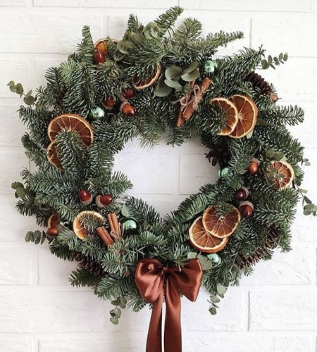 New Year's wreath (45 cm)