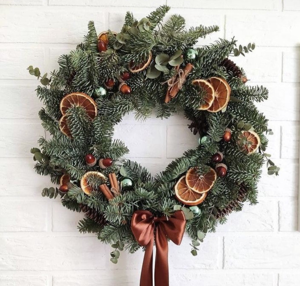 New Year's wreath (45 cm)