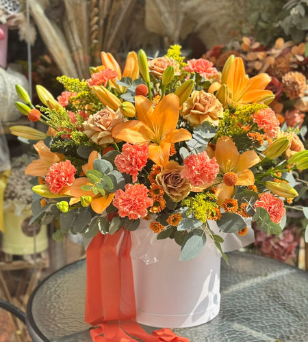 Orange box/صندوق برتقالي