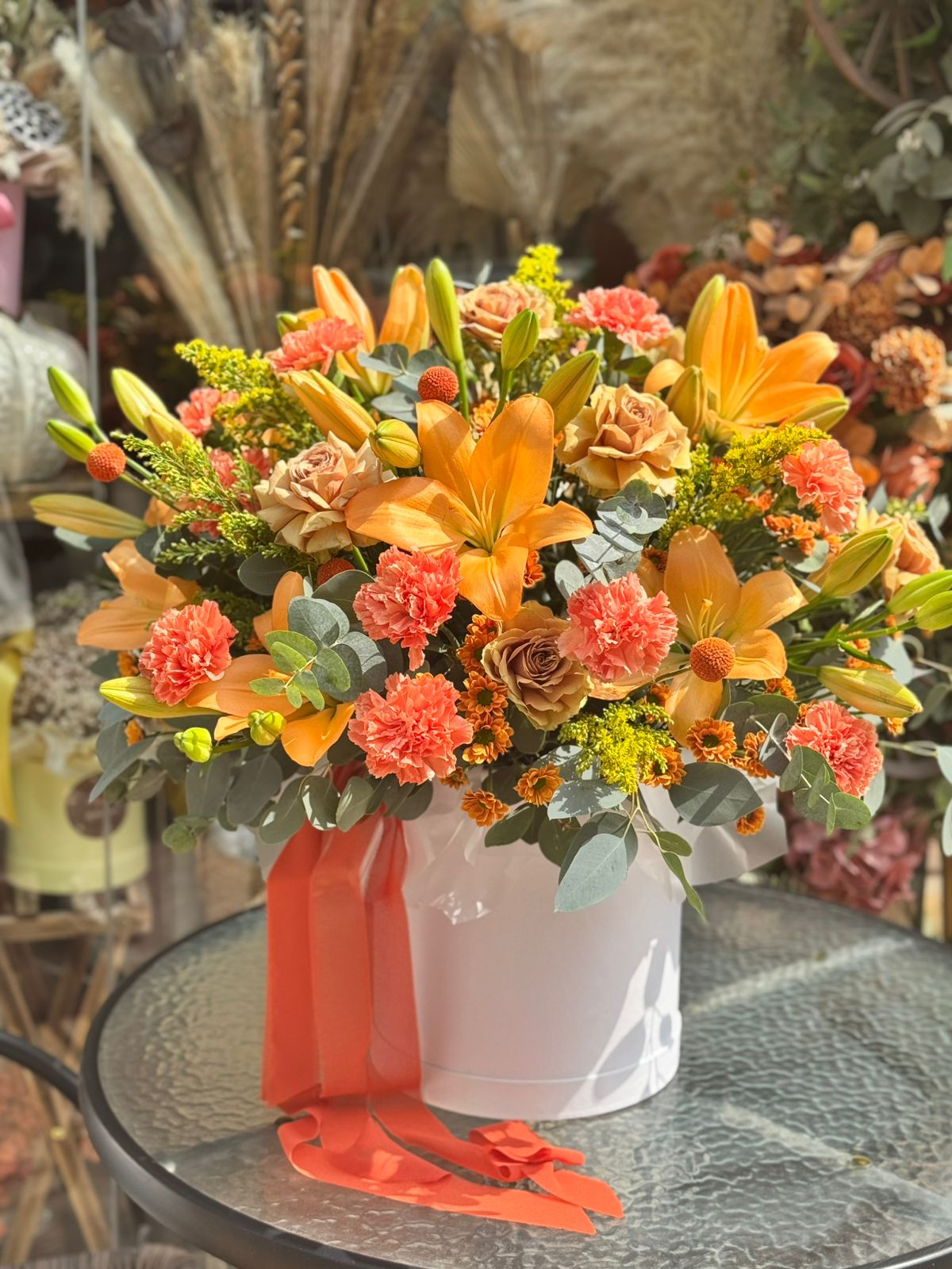 Orange box/صندوق برتقالي