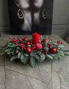 Christmas table decor