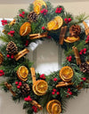 New Year's wreath (45 cm)