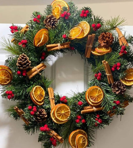 New Year's wreath (45 cm)