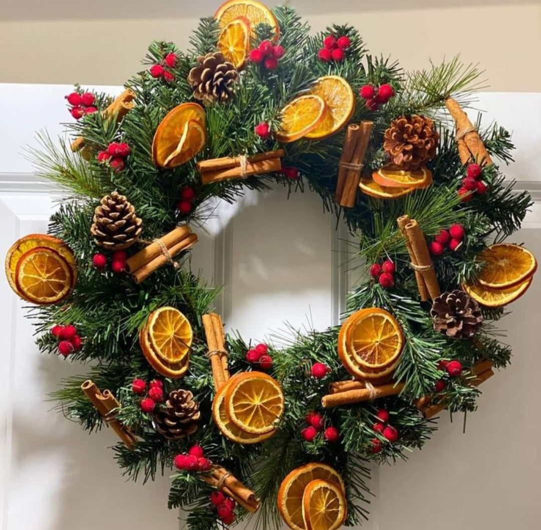 New Year's wreath (45 cm)