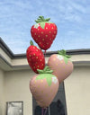 Strawberry balloons (4pis)