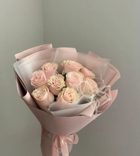 Pink premium roses (11pis)