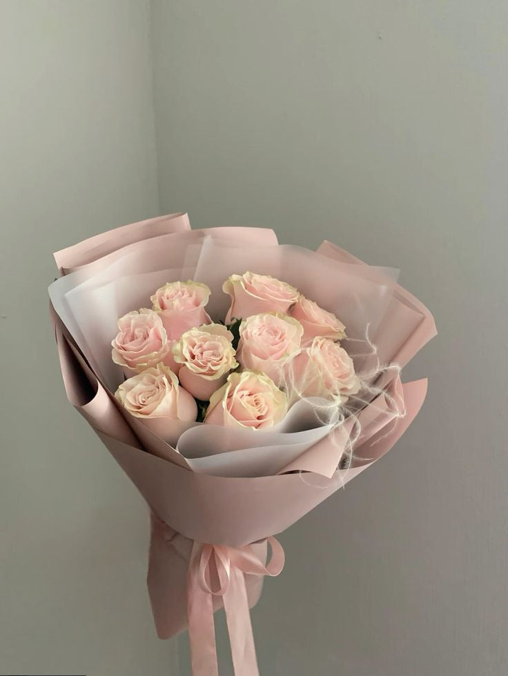Pink premium roses (11pis)