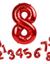 Digital balloons (red)