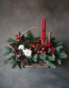 Christmas table decor