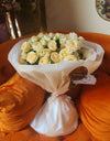 Cream spray roses