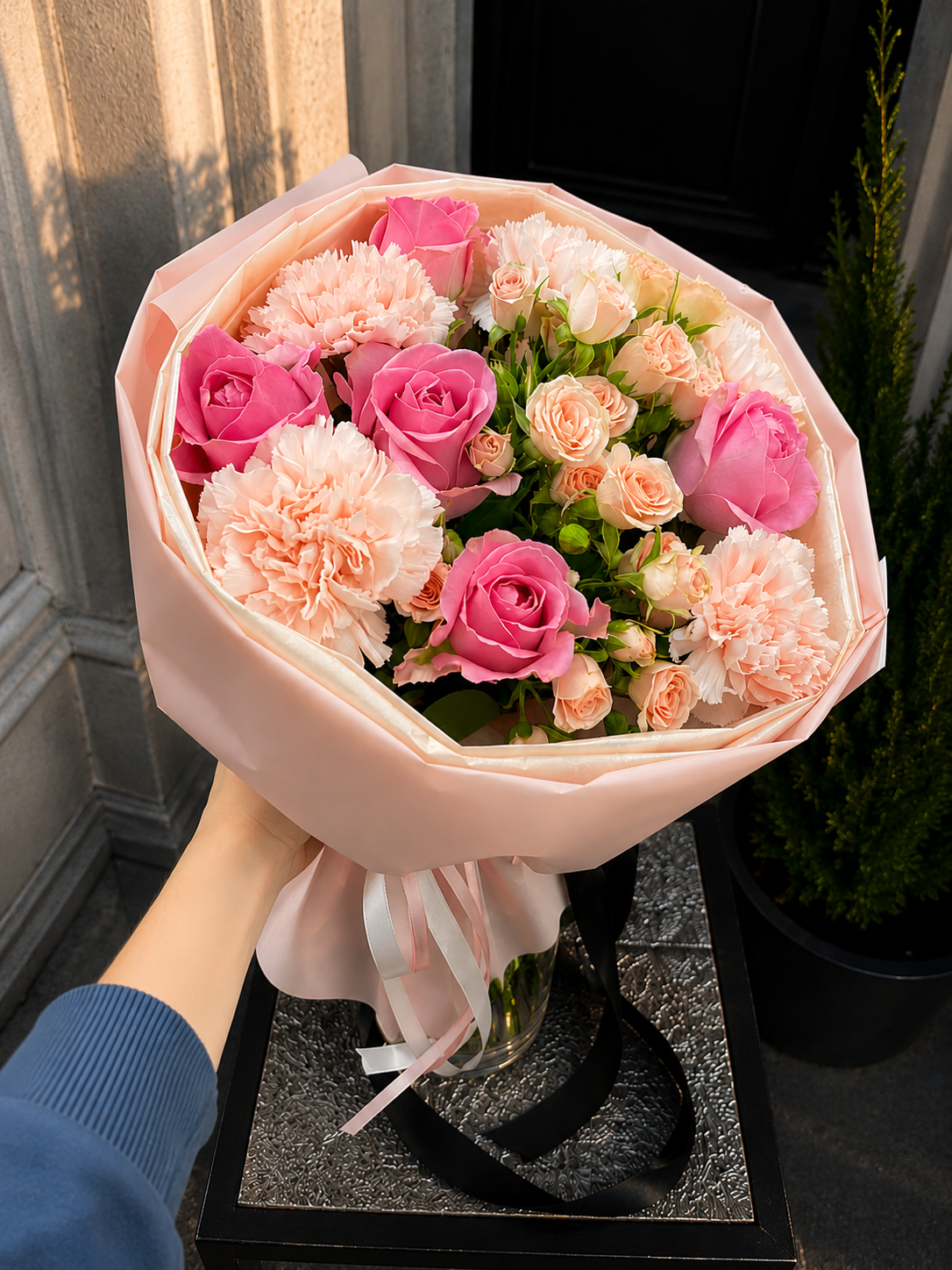 Pink bouquet / باقة وردية