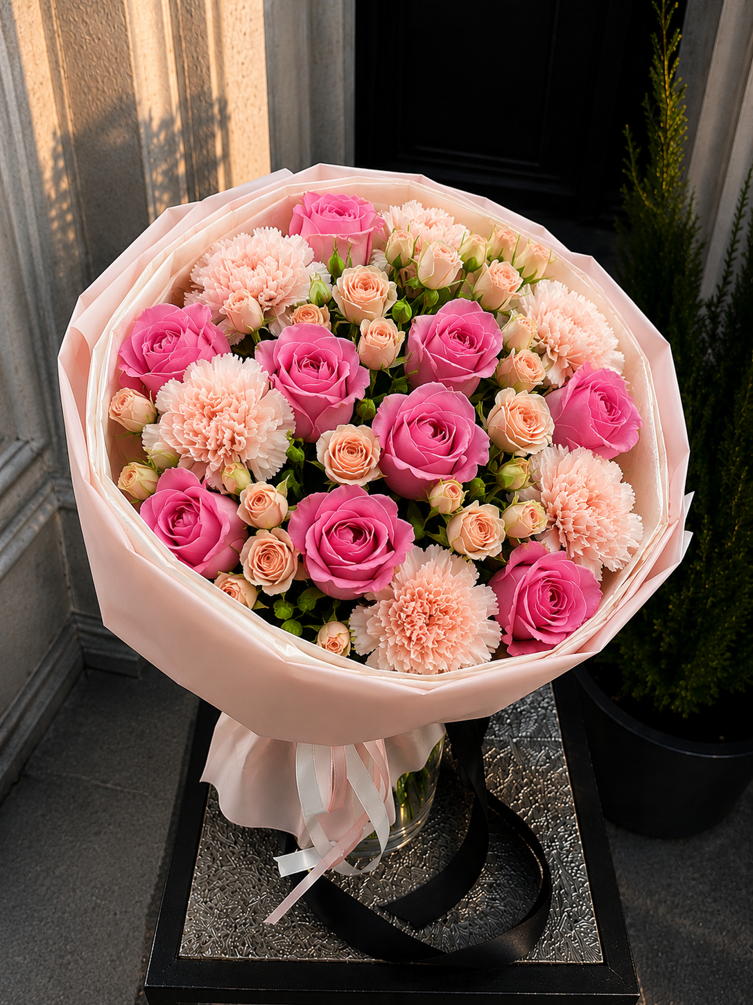 Pink bouquet / باقة وردية